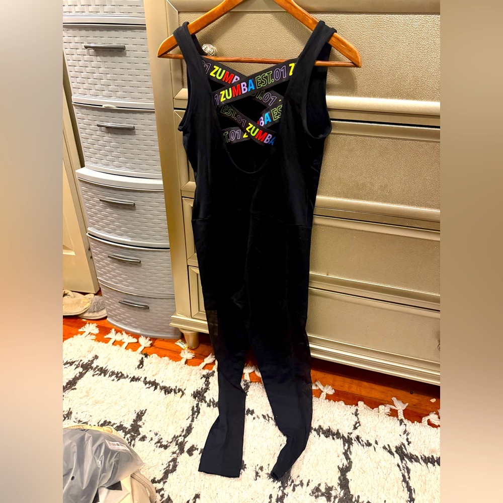 Zumba Fitness Black Performance Jumpsuit
